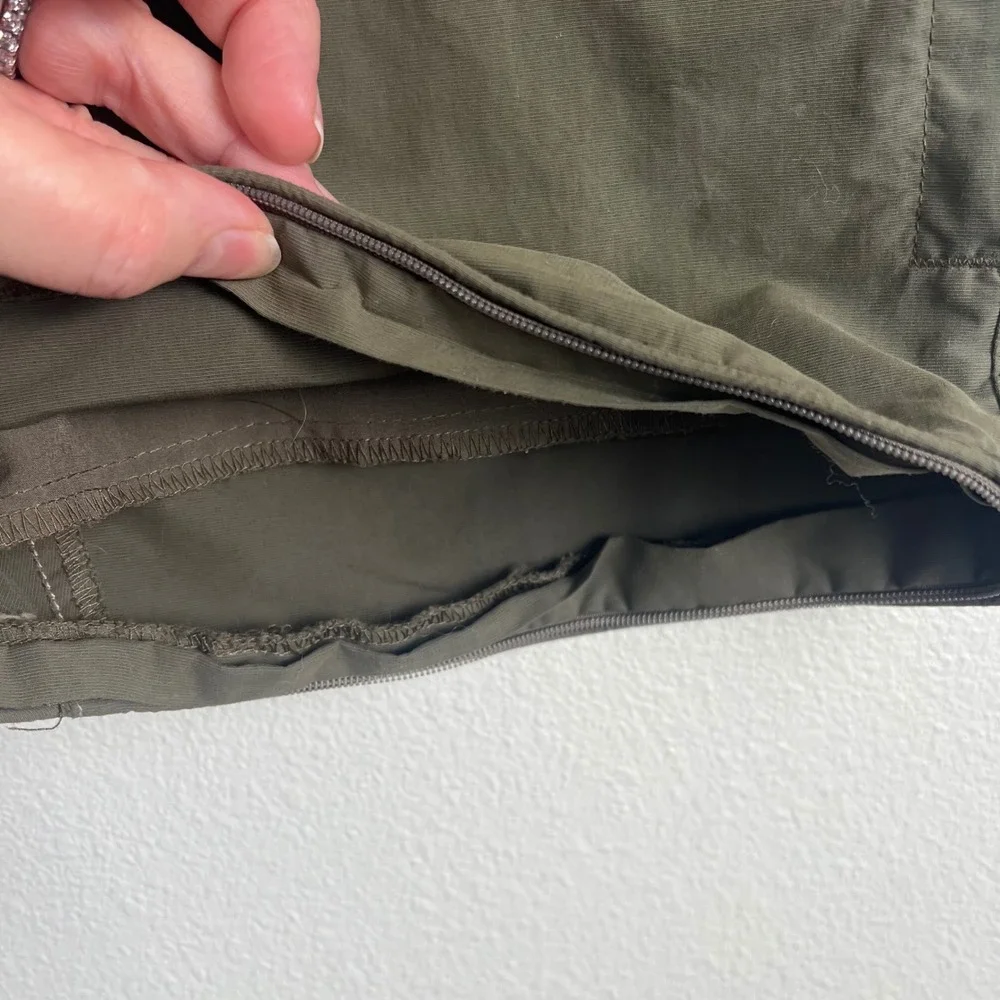 Kuhl Liberator Convertible Stealth Shorts Mens 36 Olive Green Hiking Cargo